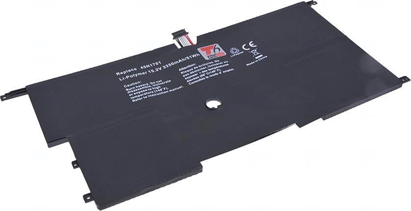 Baterie T6 power Lenovo ThinkPadX1 Carbon 3rd Gen, 3350mAh,51Wh, 8cell, Li-Pol