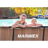 Bazén Marimex Florida 3,66x1,22 m se skimmerem- motiv TEAK