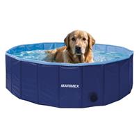 Bazén Marimex skládací pro psy - 120 cm modrý 