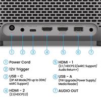 BenQ TK705STi 4K domácí kino s kratkou projek.vzdal./herní režim/3000lm/HDMI/USB-C/ chytré přizpůsobení obrazu/GoogleTV