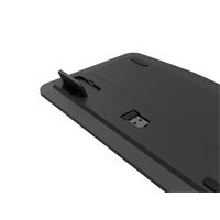 Bezdrátová klávesnice pro Smart TV Natec TURBOT 2/USB+BT/US/Černá