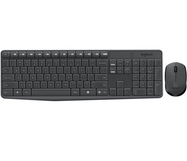 Bezdrátový set Logitech Wireless Desktop MK235