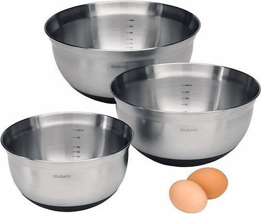 Brabantia Sada mís 3 kusy nerez oce