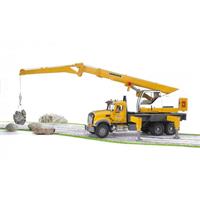 Bruder 02818 MACK Granite s jeřábem Liebherr