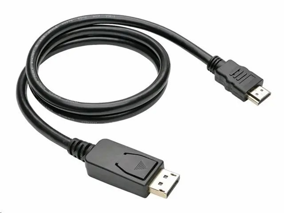 C-TECH kabel DisplayPort na HDMI 1 m černá