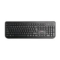 C-TECH klávesnice s myší WLKMC-01, USB, černá, wireless, CZ+SK
