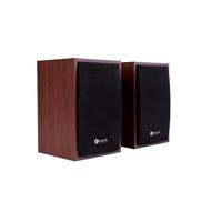 C-TECH SPK-09, 2.0, dřevěné, USB