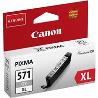 CANON CARTRIDGE CLI-571BK XL černá pro PIXMA MG575x, MG685x, MG775x, TS505x, TS605x, TS805x, TS905x (5565 str.)