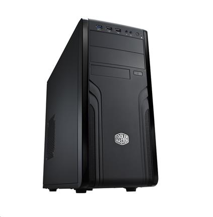 case Cooler Master miditower Force 500, ATX, black, USB3.0, bez zdroje
