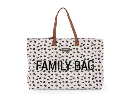 Childhome Family Bag Canvas Leopard