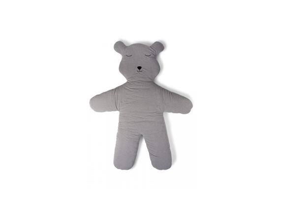 Childhome Hrací deka medvěd Teddy Jersey Grey 150cm