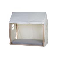 Childhome Textilní potah Tipi White na rám postele Domek 70x140cm