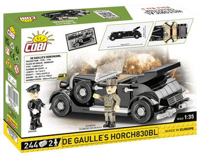 COBI 2261 Klocki De Gaulles Horch830BL
