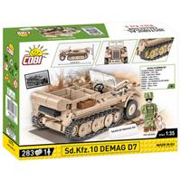 COBI 2273 Německé polopásové vozidlo Sd.Kfz 10 Demag D7