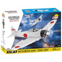 COBI 5729 Japonský stíhací letoun Mitsubishi A6M2 Zero-Sen