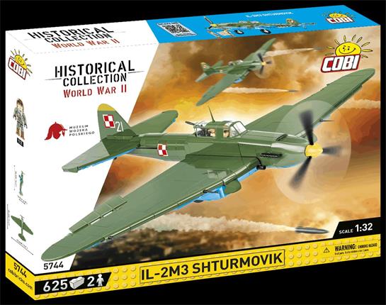 COBI 5744 Ruský bitevní letoun Iljušin IL-2M3 Shturmovik