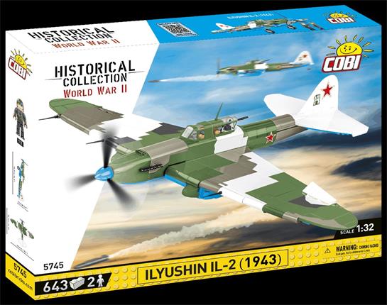 COBI 5745 Ruský bitevní letoun Iljušin IL-2 1943