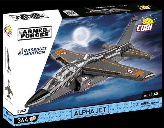 COBI 5842 Francouzský lehký bitevní letoun Dassault Alpha JET