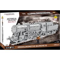 COBI 6281 Parní lokomotiva Kriegslokomotive Baureihe 52 s tendrem