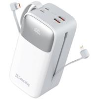 COLORWAY powerbanka/ 50 000mAh/ 1x USB QC3.0/ USB-C/ Lightning/ 22,5W/ Bílá
