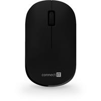 CONNECT IT Combo bezdrátová černá klávesnice + myš, (+1x AAA +1x AA baterie zdarma), CZ + SK layout