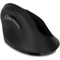 CONNECT IT FOR HEALTH Gloss ergonomická vertikální myš, (+ 1x AA baterie zdarma), bezdrátová, ČERNÁ