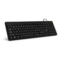 CONNECT IT kancelářská klávesnice, USB, CZ + SK verze, ČERNÁ