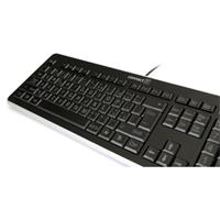 CONNECT IT LED bíle podsvícená klávesnice s VELKÝM fontem, USB