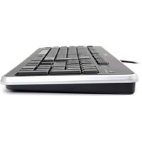 CONNECT IT LED bíle podsvícená klávesnice s VELKÝM fontem, USB