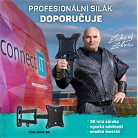 CONNECT IT nástěnný držák na obrazovky 10-27" černá