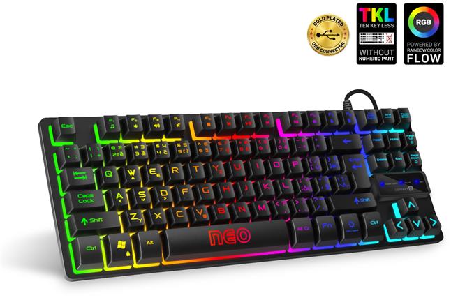 CONNECT IT NEO Compact herní klávesnice (TKL CZ+SK verze)