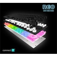 CONNECT IT NEO Compact herní klávesnice (TKL CZ+SK verze)