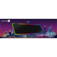 CONNECT IT NEO RGB podsvícená podložka pod myš a klávesnici