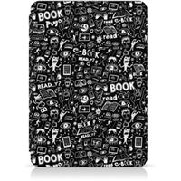CONNECT IT pouzdro pro Amazon Kindle Paperwhite 5 2021 (11th gen.) doodle černá