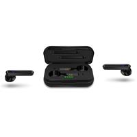 CONNECT IT True Wireless SONICBASS sluchátka do uší s mikrofonem, ČERNÁ