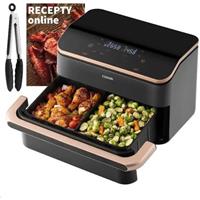 Cosori TF101S Dual blaze TwinFry 10l hozkovzdušná fritéza černá