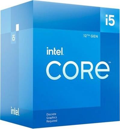 CPU Intel Core i5-12400F BOX (2.5GHz, LGA1700)