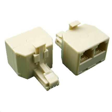 DATACOM Dvojspojka 2x RJ45 8p8c Cat3 (3x Female)