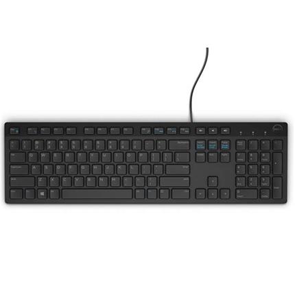 Dell KB216, Ukrainian (QWERTZ) Black