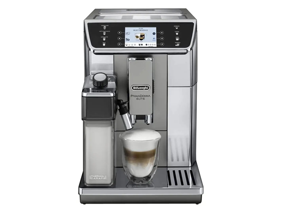 DeLonghi ECAM 650.55.MS PrimaDonna Elite stříbrná