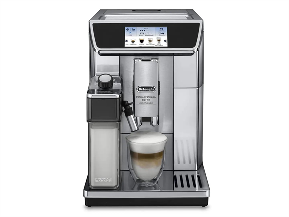 DeLonghi PrimaDonna Elite Exp. ECAM 650.85.MS stříbrná