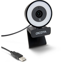 DICOTA Webcam Ringlight 5MP