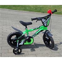 Dino bikes 412UL zelená 12" - ROZBALENO