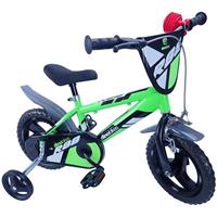 Dino bikes 412UL zelená 12" - ROZBALENO