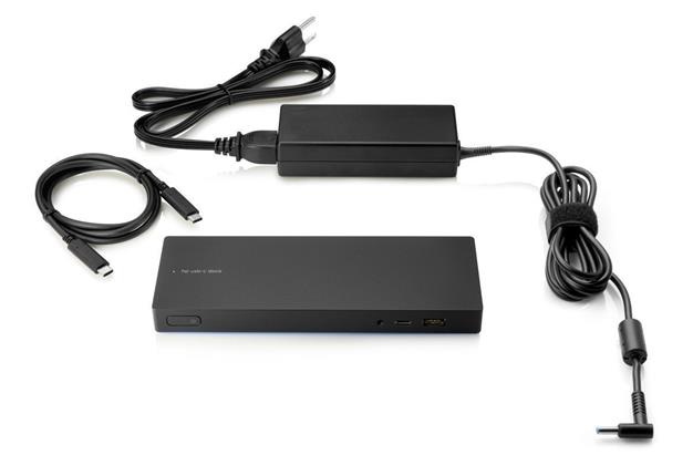 Dokovací stanice HP USB-C G4 + Originální adaptér HP + Propojovací kabel USB-C