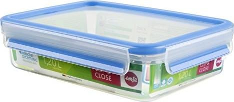 Emsa Clip & Close 1.2 l modrá