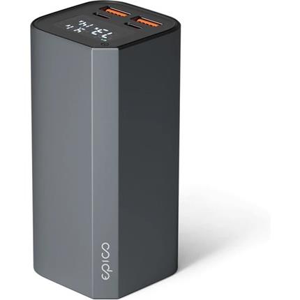 Epico Aluminium PD 100W Power Bank 20 000 mAh Battery Capacity - Vesmírně šedá