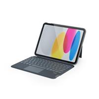 Epico Backlit Keyboard Case iPad  Pro 11" (2018+)/iPad Air 10,9" (2020-2022)/iPad Air 11" (M2) - Čeština/Šedá