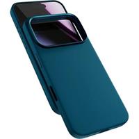 Epico Silicone Pro Mag+ kryt pro iPhone 17 Pro Qi2 & Magsafe kompatibilní petrolejově modrý
