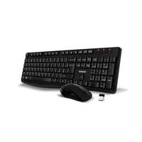 EVOLVEO K1050, bezhlučný set bezdr. klávesnice a
